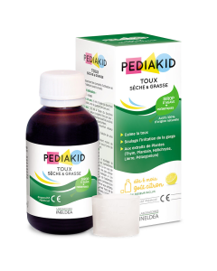 PEDIAKID sirop tuse Toux Seche & Grasse, 125 ml