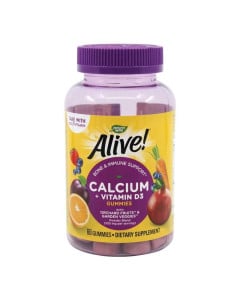 Secom Alive Calcium + D3 Gummies, 60 jeleuri