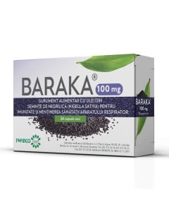 Baraka 100 mg, 24 capsule moi, Pharco