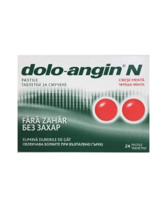 Dolo-Angin fara zahar, 24 comprimate