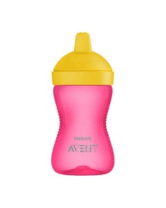 Avent SCF804/04, cana cu tetina dura +18luni fete, 300ml 