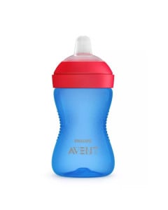 Avent Cana cu tetina moale rezistenta la muscaturi +9luni, 300ml baieti SCF802/01