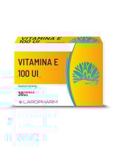Vitamina E 100 UI, 30 capsule moi