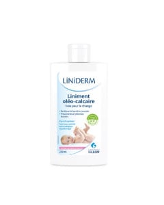 Liniderm Solutie dermatologica pentru curatarea zonei scutecului, 250 ml