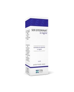 Ser efedrinat 1% x 10ml picaturi nazale, solutie