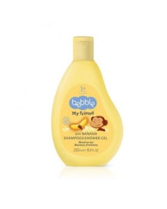 Bebble My friend Sampon si gel 2 in 1 Banana, 250 ml