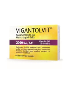 Vigantolvit 2000 UI, 60 capsule