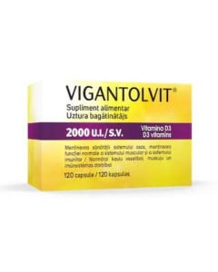 Vigantolvit 2000 UI, 120 capsule
