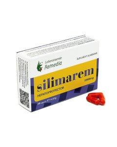 Silimarem 1000mg, 30 capsule