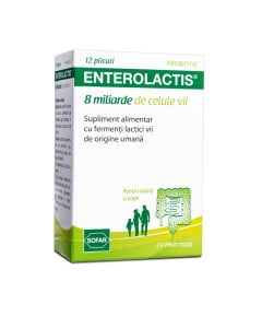 Sofar Enterolactis orosolubil, 12 plicuri