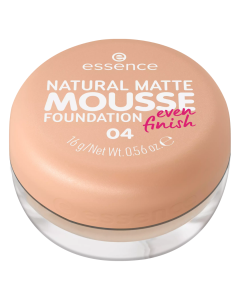 Fond de ten mat, 04 Natural Matte Mousse, 16g, Essence