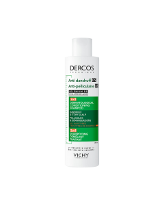 Sampon si balsam 2 in 1 anti-matreata pentru toate tipurile de par Dercos, 200 ml, Vichy