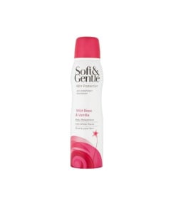 Soft & Gentle deodorant trandafir salbatic si vanilie, 150 ml