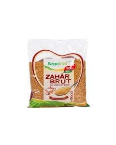 Sanovita Zahar Brut din trestie, 500 g