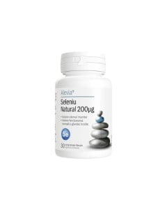 Alevia Seleniu Natural 200 mcg, 30 comprimate