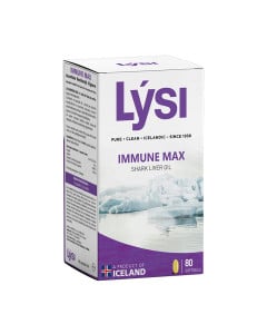  Immune Max LYSI, ulei ficat de rechin, 80 capsule