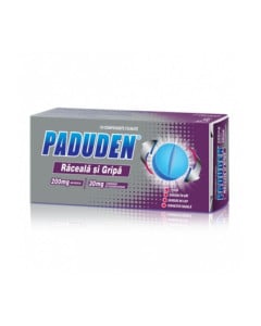 Paduden Raceala si Gripa 200 mg / 30 mg, 10 comprimate filmate