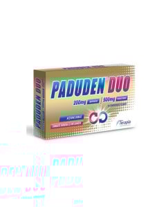 Paduden Duo 200mg/500mg, 10 comprimate