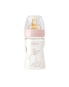 Chicco Original Touch Biberon PP 150 ml, t.c, flux lent, fete, 0luni+