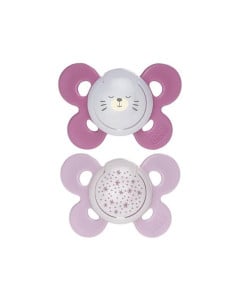 Chicco Physio Comfort Suzeta silicon, forma ortodontica, 16-36luni, roz