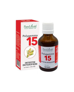 POLYGEMMA nr. 15 Intestin detoxifiere, 50 ml