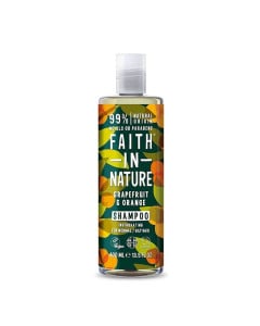 Faith in Nature Sampon natural revigorant cu grapefruit si portocale, 400 ml 