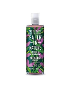 Faith in Nature Sampon natural nutritiv cu lavanda si muscata, 400 ml