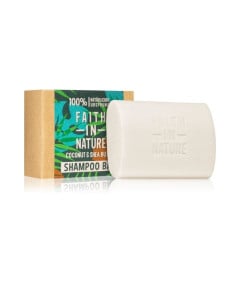 Faith in Nature Sampon solid, nutritiv cu cocos si unt de shea, 85g 