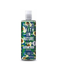Faith in Nature Gel de dus natural, nutritiv cu avocado, 400 ml