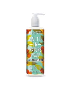 Faith in Nature Lotiune vegana pentru corp si maini cu grapefruit si portocala, 400 ml 