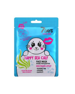 7DAYS Masca de fata 7DAYS HAPPY SEA CALF extract de alge si muschi