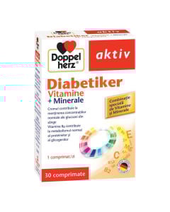 Doppelherz Aktiv Diabetiker Vitamine + Minerale 30 compr.