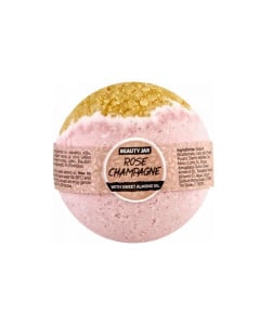 Beauty Jar Bila de baie efervescenta cu sampanie, Rose Champagne,150 g
