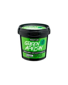 Beauty Jar Scrub modelator pentru corp, Green Apelsin, 200 g 