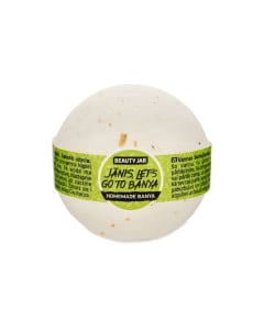Beauty Jar Bila de baie efervescenta cu flori de tei, Janis, 150g 