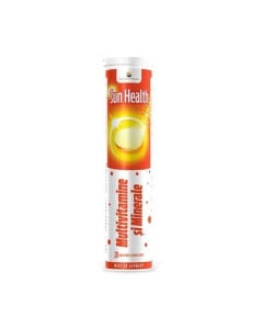 Multivitamine + Minerale Sun Health, 20 comprimate efervescente