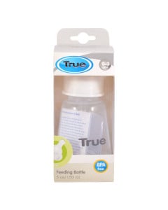 Biberon 150ml cu tetina silicon 0+ si capac lapte TR101-01