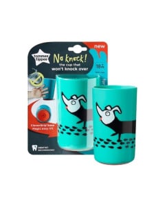 Tommee Tippee Cana No Knock Catelus verde, Large 300ml, 18luni+ 