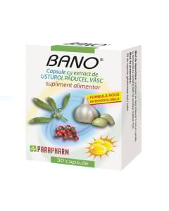 Capsule bano cu usturoi,paducel,vasc x 30cps  TRVIT