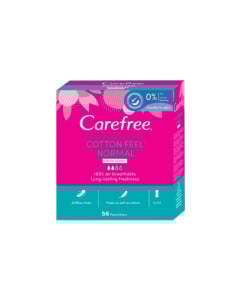 Carefree Absorbante Zilnice Bumbac, 56 bucati