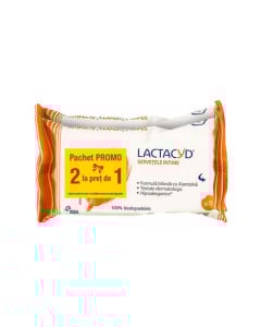Lactacyd servetele intime, 15 bucati, +1 Gratuit