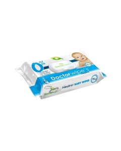 Dr. Wipes Servetele umede pentru ingrijirea copiilor NEUTRO cu capac, 72 bucati