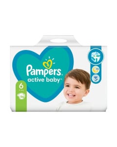 Pampers Scutece  Active Baby Marimea 6, Extra Large, 96 bucati