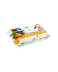 Dr. Wipes Servetele umede pentru ingrijirea copiilor ARGAN OIL cu capac, 72 bucati
