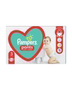 Pampers Pants Scutece chilotel Marimea 3 Midi, 6-11 kg, 128 bucati