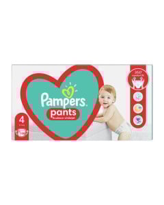 Pampers Pants Scutece chilotel Marimea 4 Maxi, 9-15 kg, 108 bucati