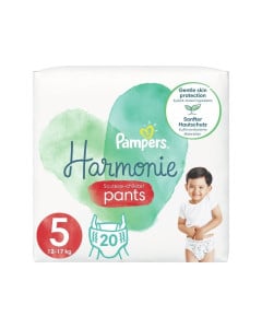 Pampers Harmonie Pants Scutece-chilotel Marimea 5, 12-17kg, 20 bucati
