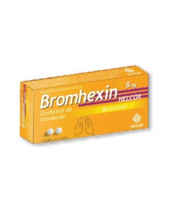 Bromhexin HELCOR 8 mg, 20 comprimate