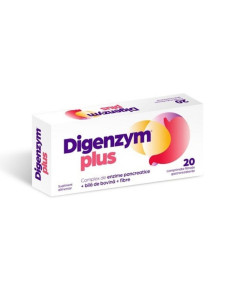 Digenzym Plus, 20 comprimate filmate