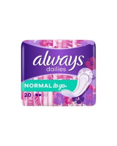 Always Liners Dailies single wrap, 20 bucati
